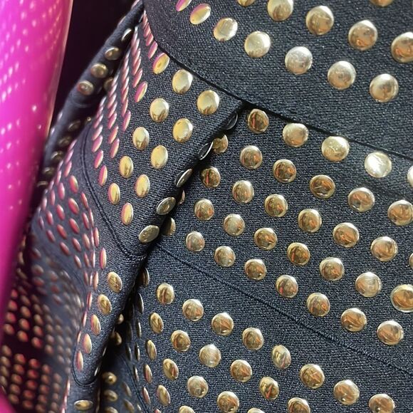 Hommage studded A-Line skirt - Picture 3 of 15